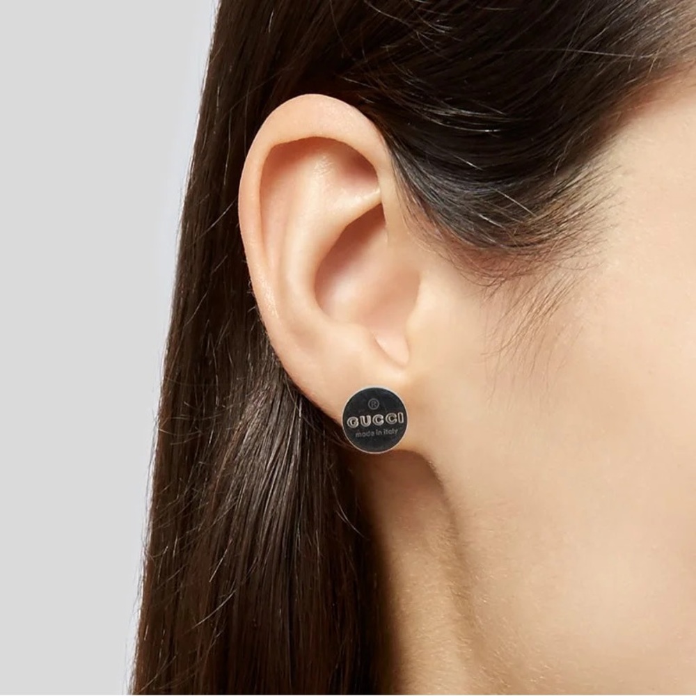 GUCCI TRADEMARK EARRINGS - Picture 2 of 4